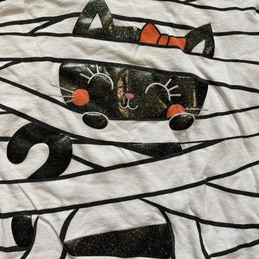Toddler Girl Halloween Short Sleeve Raglan Tee Size 5t‎